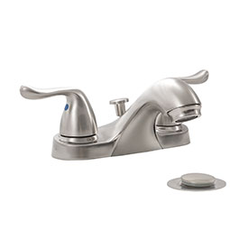 2 Handle Bathroom Faucet With pop up drain