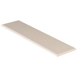 Almond Glossy 4X16 Single Bull Nose Tile Trim