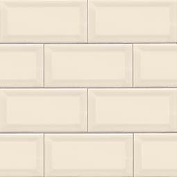 Almond Glossy Subway Tile