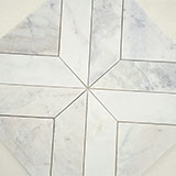 Arabescato Venato White Argyle Honed video