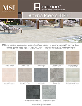 Arterra Pavers Go Big