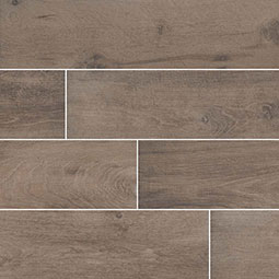 Cottage Brown Porcelain Wood Tile Thumb