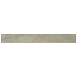 Praia Crema Porcelain Tile 3x24 Bullnose Polished