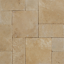 Outdoor Pavers: Durango Cream Paver Sample