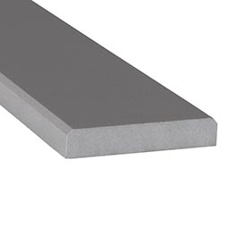 Engineered Gray 6x72x0.75 Polished Double Beveled Thresholds