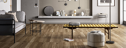 Havenwood Wood Look Porcelain in living room