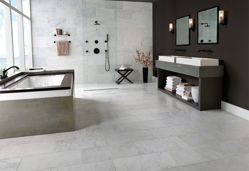 Marble Tile Flooring