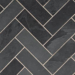 Montauk Black Subway Tile