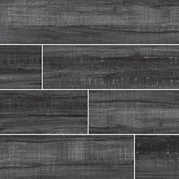 Obsidian Belmond Ceramic Porcelain Wood Look Tile Thumb