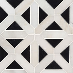 Retro Fretwork Geometric Tile