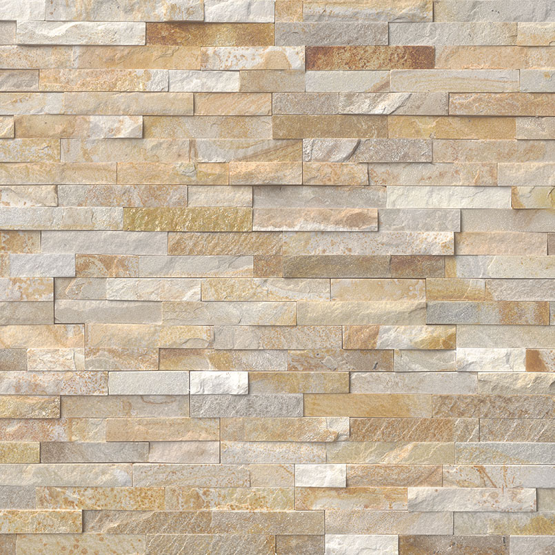 Sparkling Autumn Stacked Stone Detail