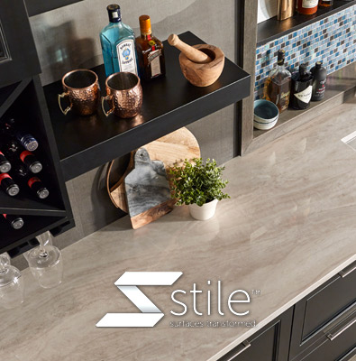 Stile Porcelain Slab Kitchen Countertop graphic