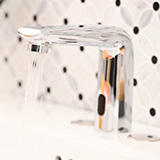 Touch less Infrared Sensor Bathroom Faucet - 811 Chrome Video