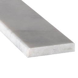 Turkish Carrara 6x36x0.75 Polished Double Beveled