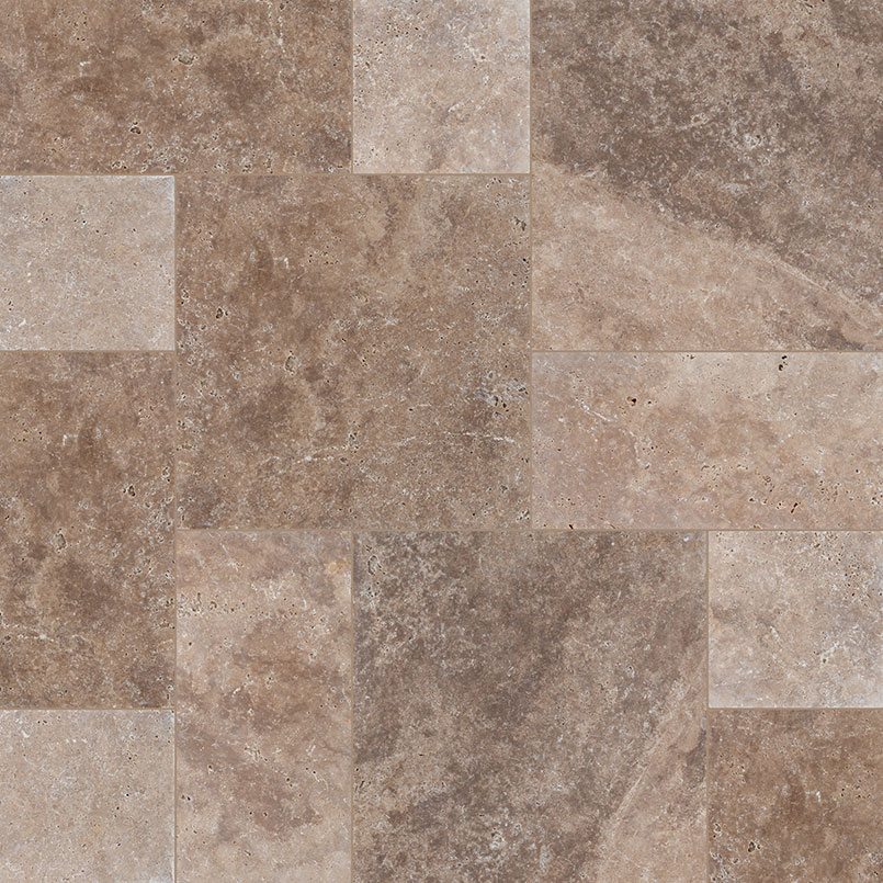 Tuscany Walnut Travertine Pavers