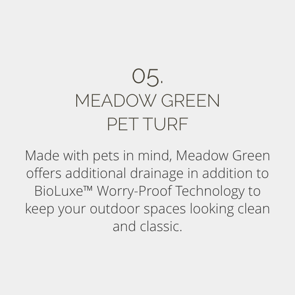 Meadow Green Pet Turf