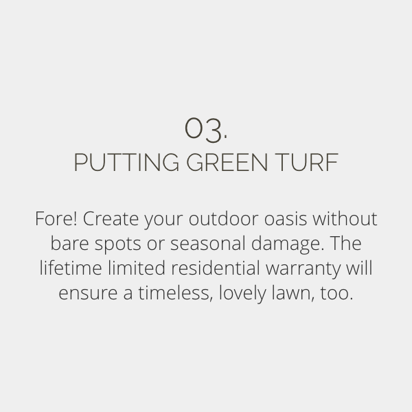 Putting Green Turf